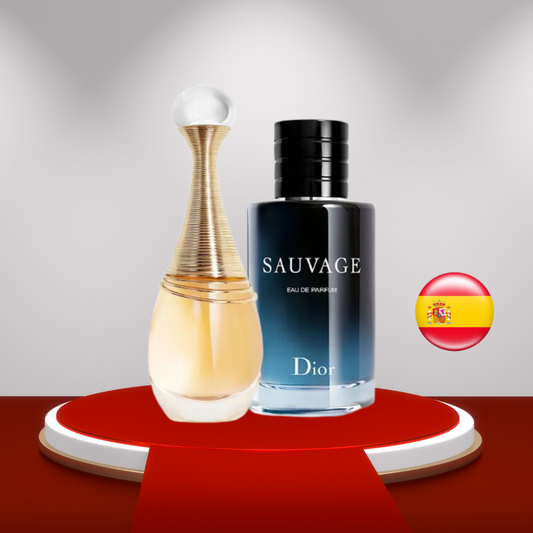 Pack 2 perfumes Dior Sauvage + Jadore